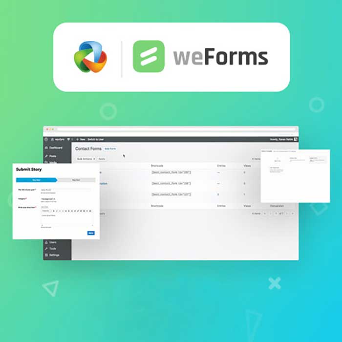 فرم ساز پیشرفته وردپرس weForms Pro